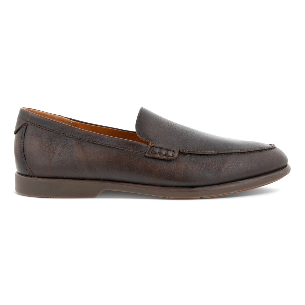 ECCO Mens Slip On Brown - Citytray Lite - GQS-459832